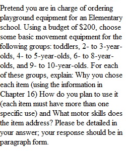 Chapter 16 Assignment